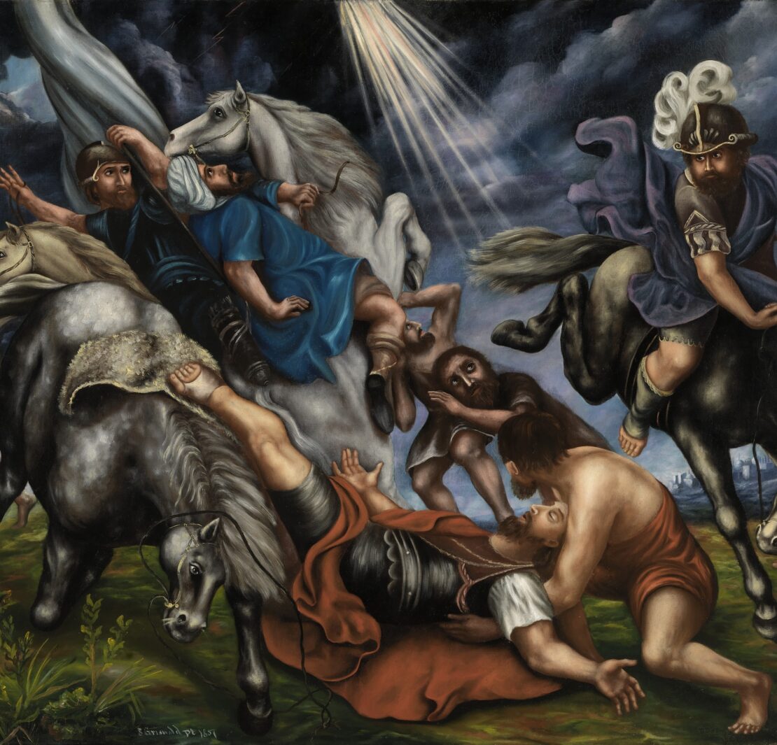 Simeon Griswold, Peter Paul Rubens, The Conversion of Saul, 1857, oil on canvas, Smithsonian American Art Museum, Museum purchase, 1974.131