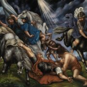 Simeon Griswold, Peter Paul Rubens, The Conversion of Saul, 1857, oil on canvas, Smithsonian American Art Museum, Museum purchase, 1974.131